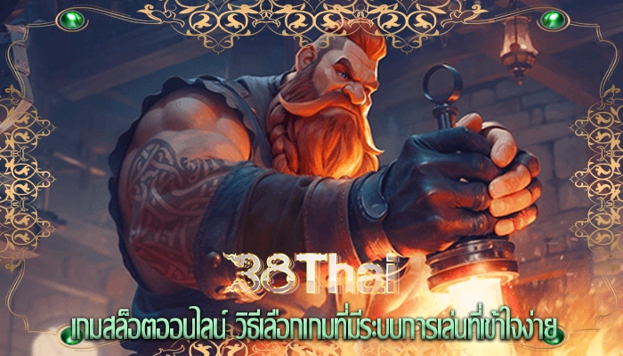 เกมสล็อตออนไลน์ วิธีเลือกเกมที่มีระบบการเล่นที่เข้าใจง่าย
