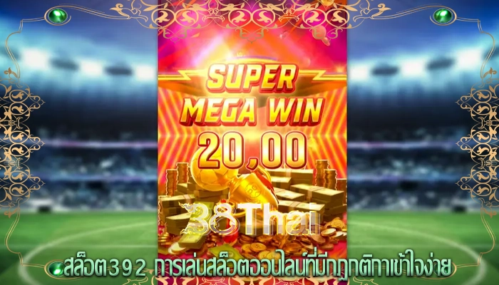 สล็อต392 การเล่นสล็อตออนไลน์ที่มีกฎกติกาเข้าใจง่าย