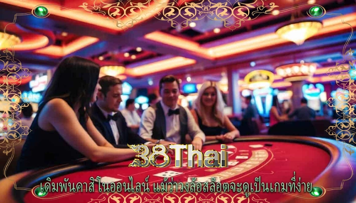 เดิมพันคาสิโนออนไลน์ แม้ว่าวงล้อสล็อตจะดูเป็นเกมที่ง่าย