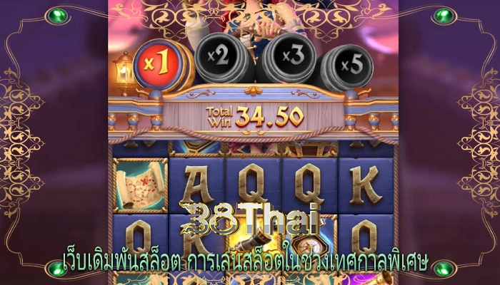 เว็บเดิมพันสล็อต การเล่นสล็อตในช่วงเทศกาลพิเศษ