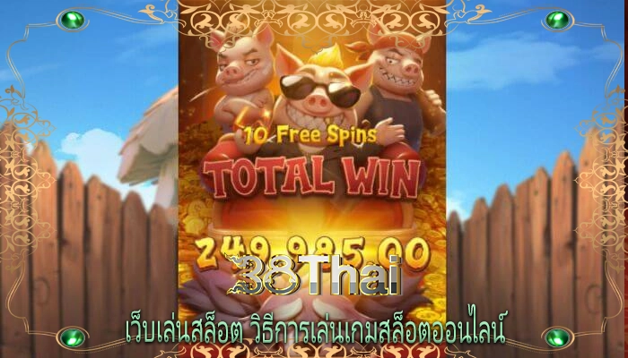 เว็บเล่นสล็อต วิธีการเล่นเกมสล็อตออนไลน์ 