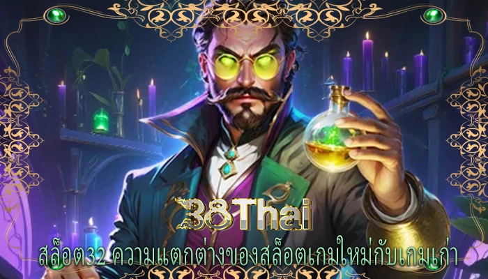 สล็อต32 ความแตกต่างของสล็อตเกมใหม่กับเกมเก่า
