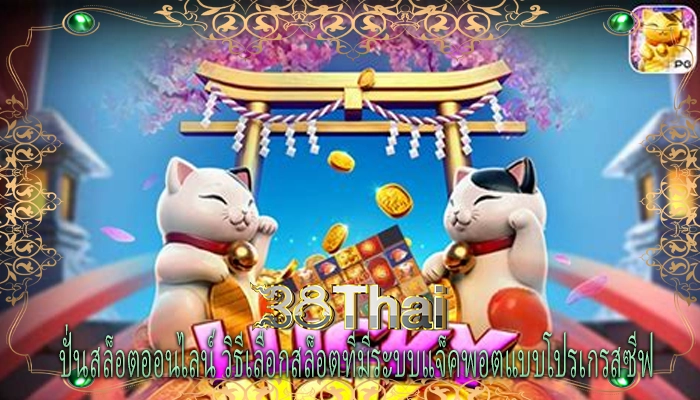 ปั่นสล็อตออนไลน์ วิธีเลือกสล็อตที่มีระบบแจ็คพอตแบบโปรเกรสซีฟ
